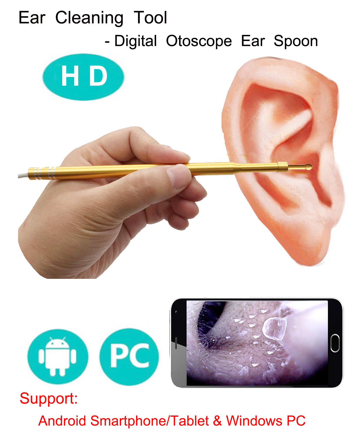 Video ear endoscope