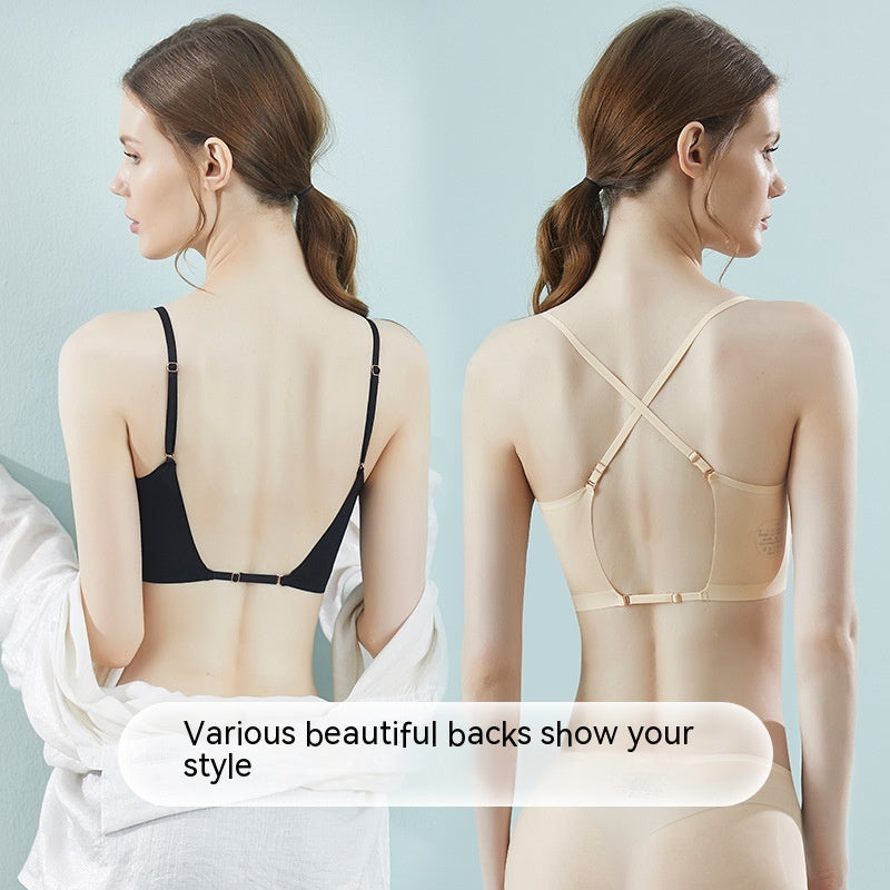 Women's Graceful And Fashionable Ice Silk Seamless Underwear