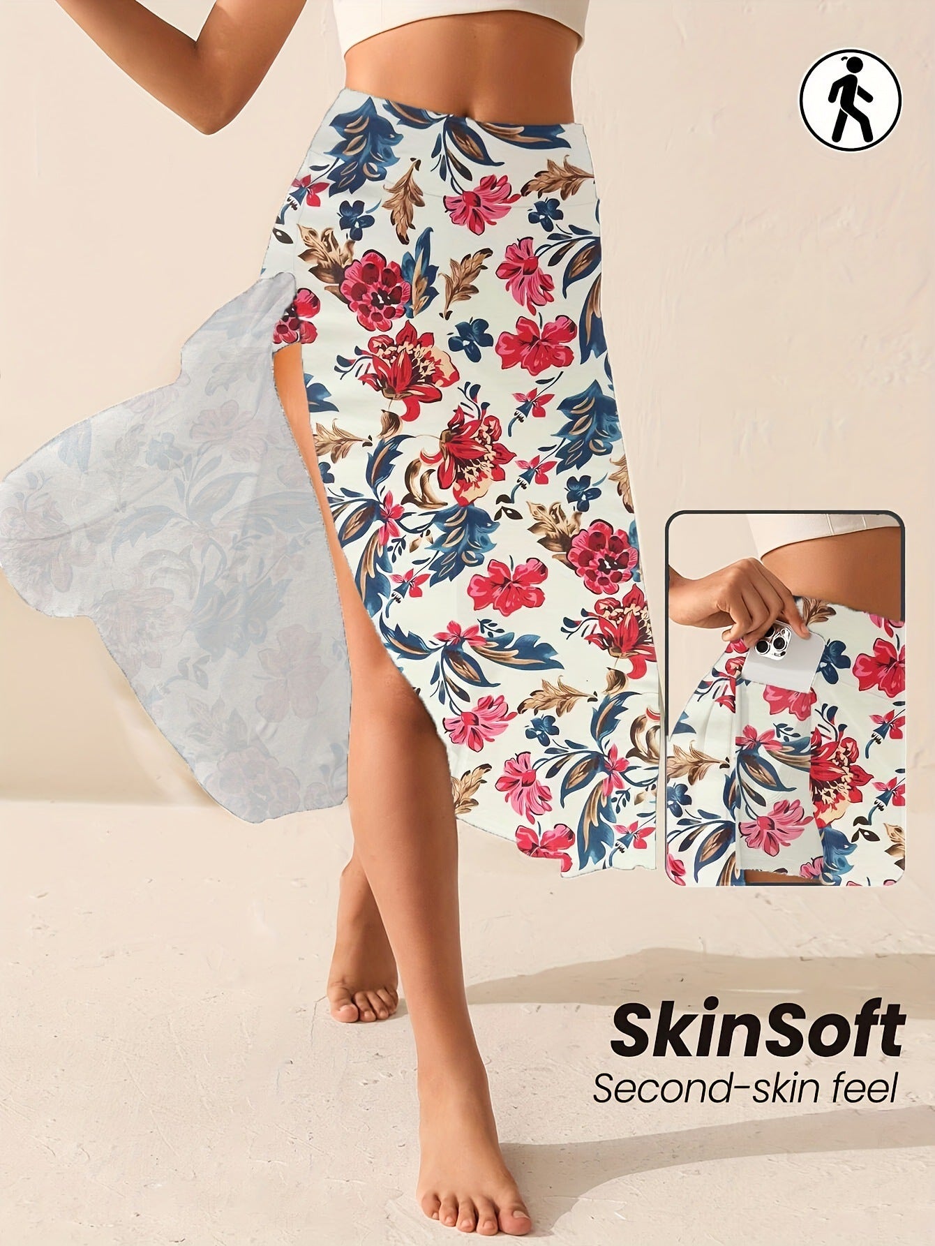 Irregular Temperament Split Elegant Skirt