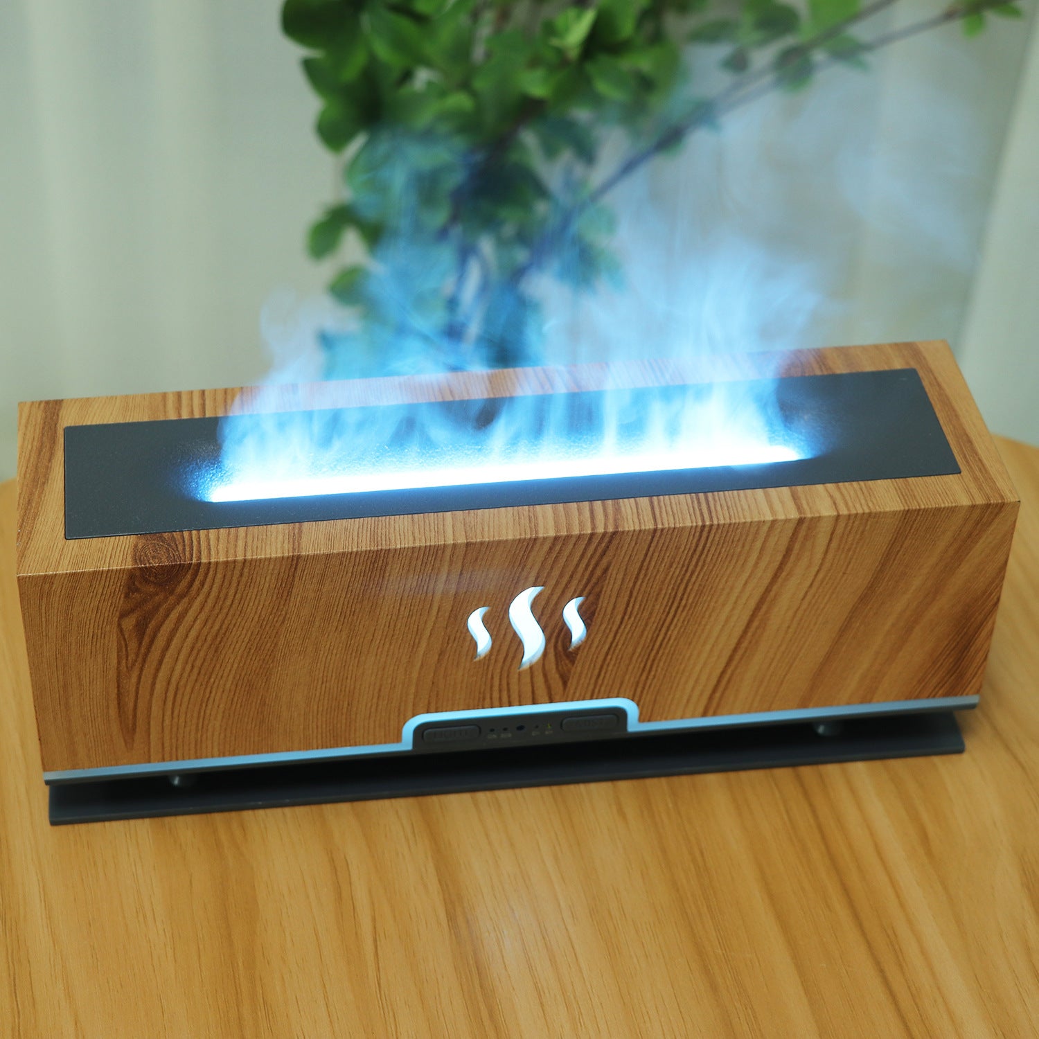24V Flame Hollow Long Humidifier Ambience Light