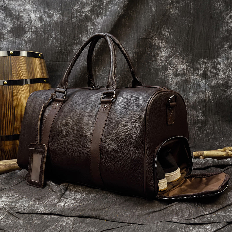 Hot Genuine Leather Travel Bag