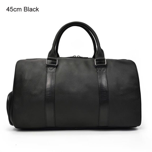 Hot Genuine Leather Travel Bag