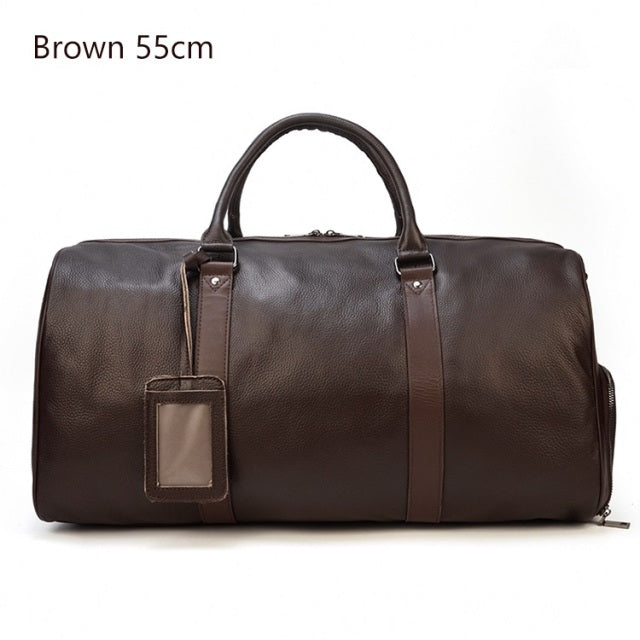 Hot Genuine Leather Travel Bag