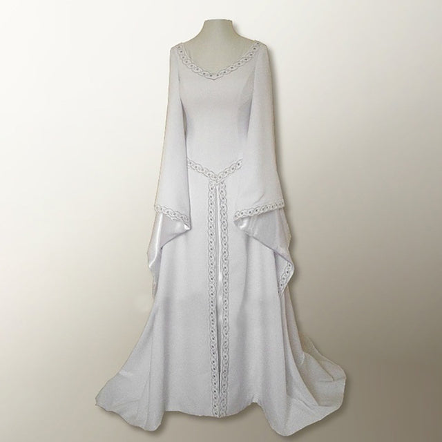 6Color Women 18th Century Medieval Costume