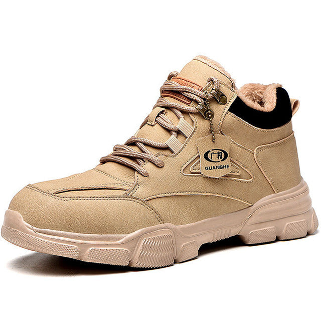 Male Safety Shoes Work Sneakers