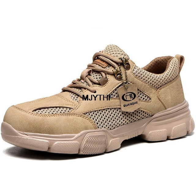 Male Safety Shoes Work Sneakers