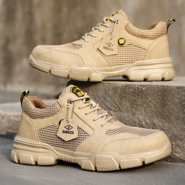 Male Safety Shoes Work Sneakers