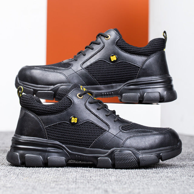 Male Safety Shoes Work Sneakers