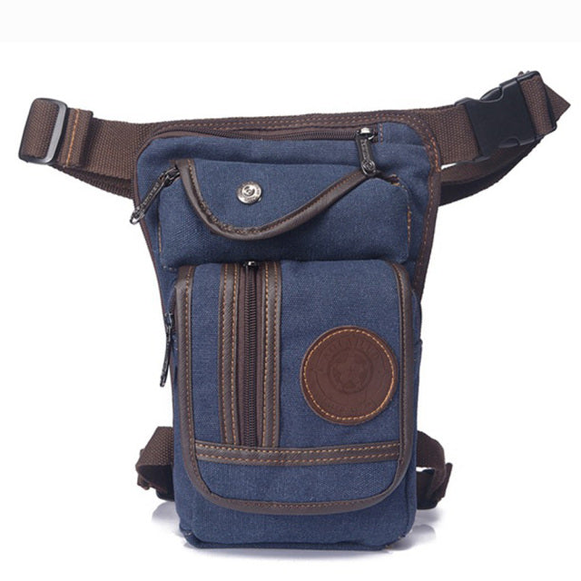 Men Canvas Drop Leg Bag