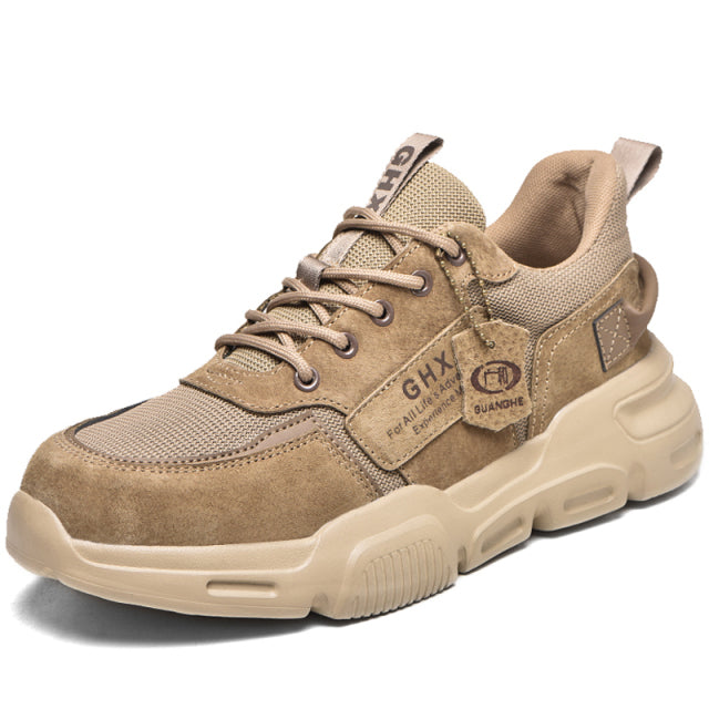 Male Safety Shoes Work Sneakers