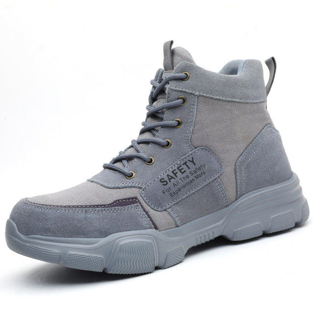 Male Safety Shoes Work Sneakers