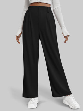 Women's Casual Straight Pants Wide-leg Pants