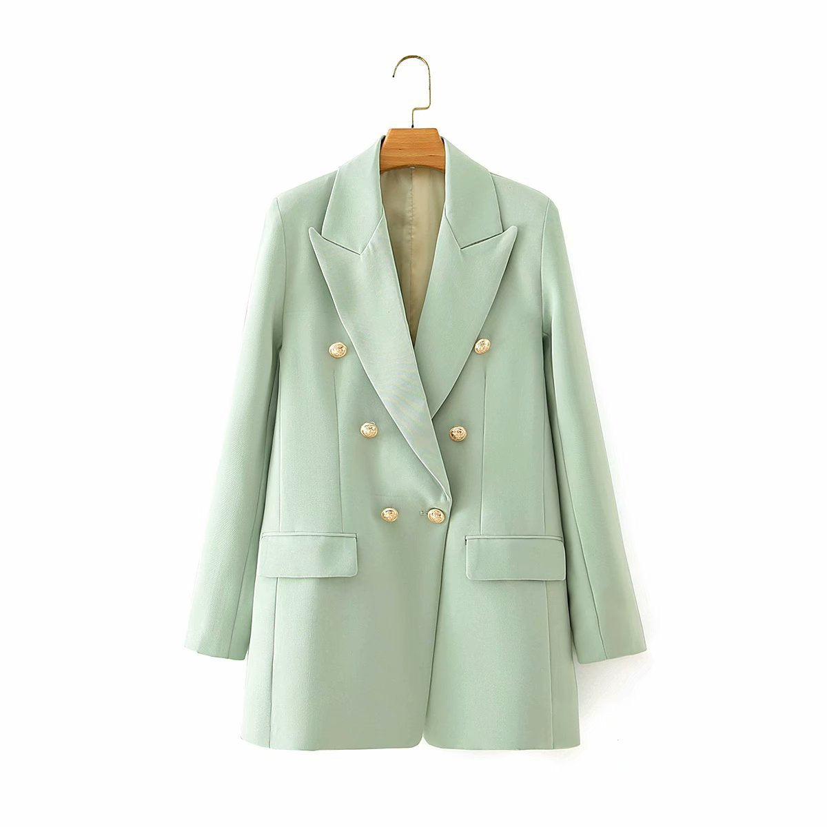 Sexy zipper jacket elegant thick warm women's coat