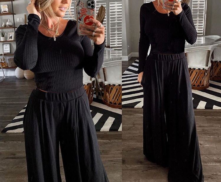 Wide leg pants jumpsuit