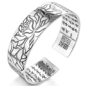 Bracelet Bouddhiste Plaqué Argent