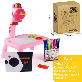 Children's Enlightenment Early Education Intelligent Projection Drawing Board Baby Graffiti