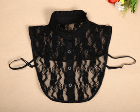 New Ladies Retro Detachable Cotton Lace Fake Collar