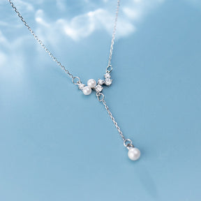 Bead Synthetic Pearl Necklace