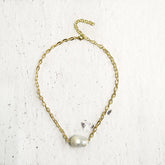 Baroque freshwater pearl necklace