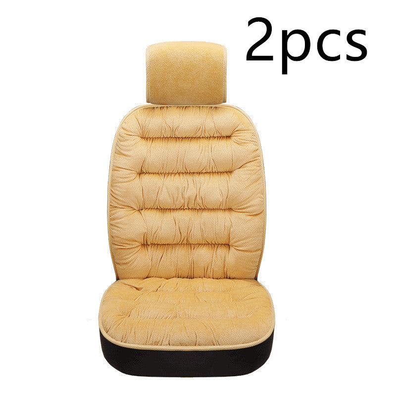 Universal Winter Warm Plush Cloth Car Seat Cushion