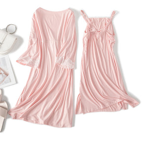 Two-piece Breastfeeding Pajamas Set For Pregnant Women