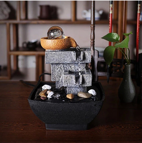 Desktop Water Fountain Home Decoration