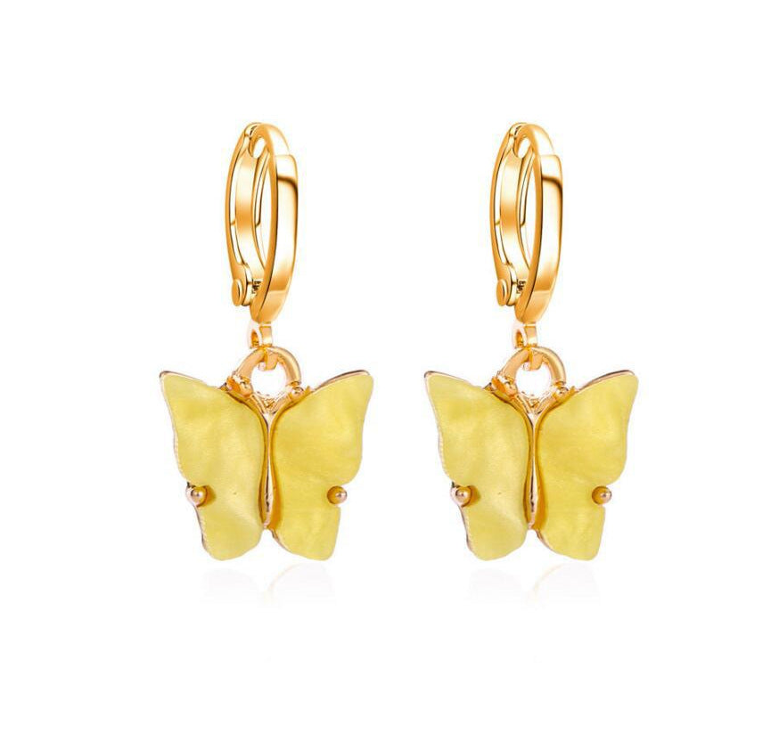 Multicolor Acrylic Sheet Butterfly Small Fresh And Sweet