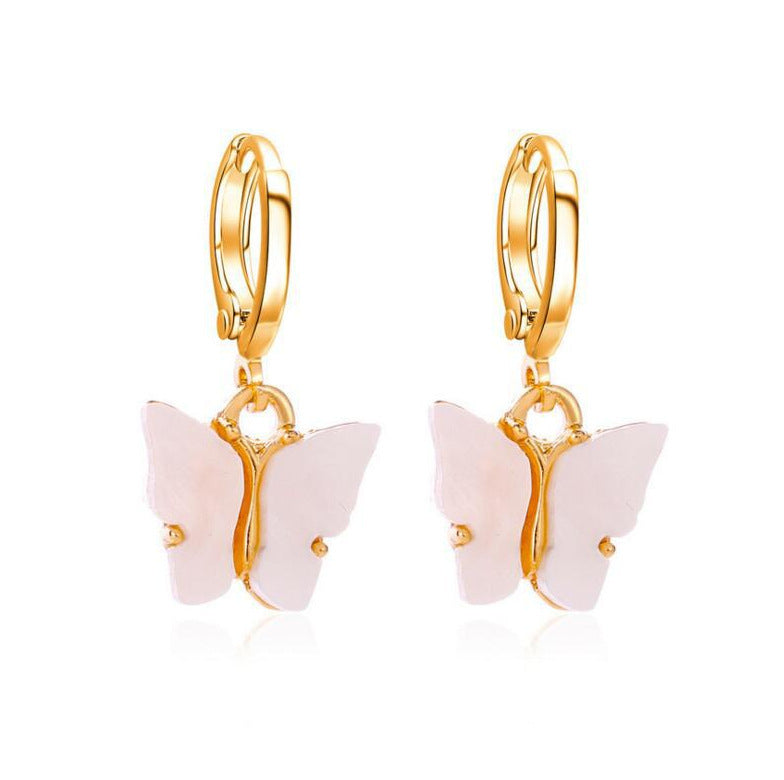 Multicolor Acrylic Sheet Butterfly Small Fresh And Sweet