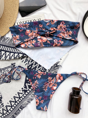 Sexy Beach Swimsuit With Wrapped Chest Swimsuit