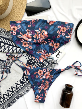 Sexy Beach Swimsuit With Wrapped Chest Swimsuit