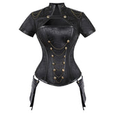 Steampunk Sexy Corset Women Corset Shawl Tops Punk