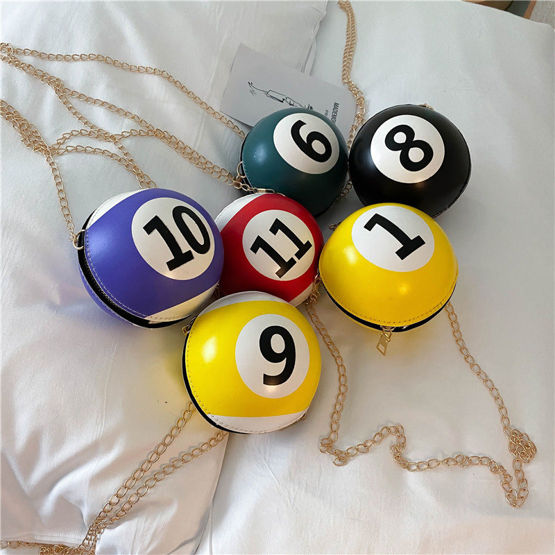 Mini Bag, Chain Bag, Shoulder Bag, Funny Small Round Bag, Coin Purse, Messenger Bag