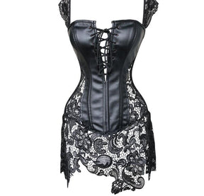 Functional rubber corset wholesale Europe and America sexy court corset