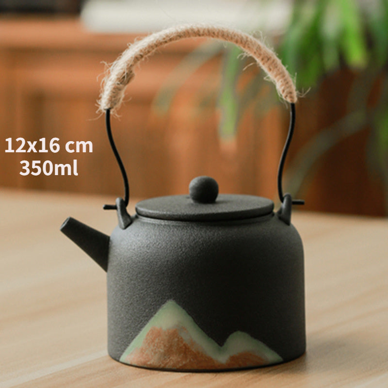 Ceramic Portable Filter Teapot