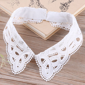New Ladies Retro Detachable Cotton Lace Fake Collar