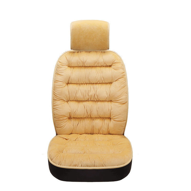 Universal Winter Warm Plush Cloth Car Seat Cushion