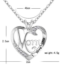 I love you MOM necklace