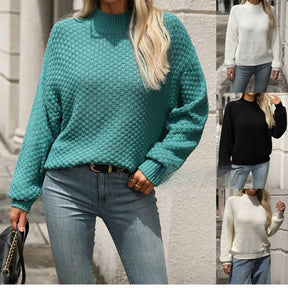 Turtleneck Pullover Temperament Commute Long Sleeve Sweater