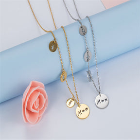 Daughter son Pendant Necklace