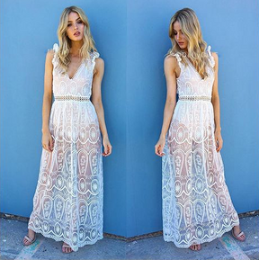 ss Backless Dress Elegant Christmas Maxi Long Dress Vestidos