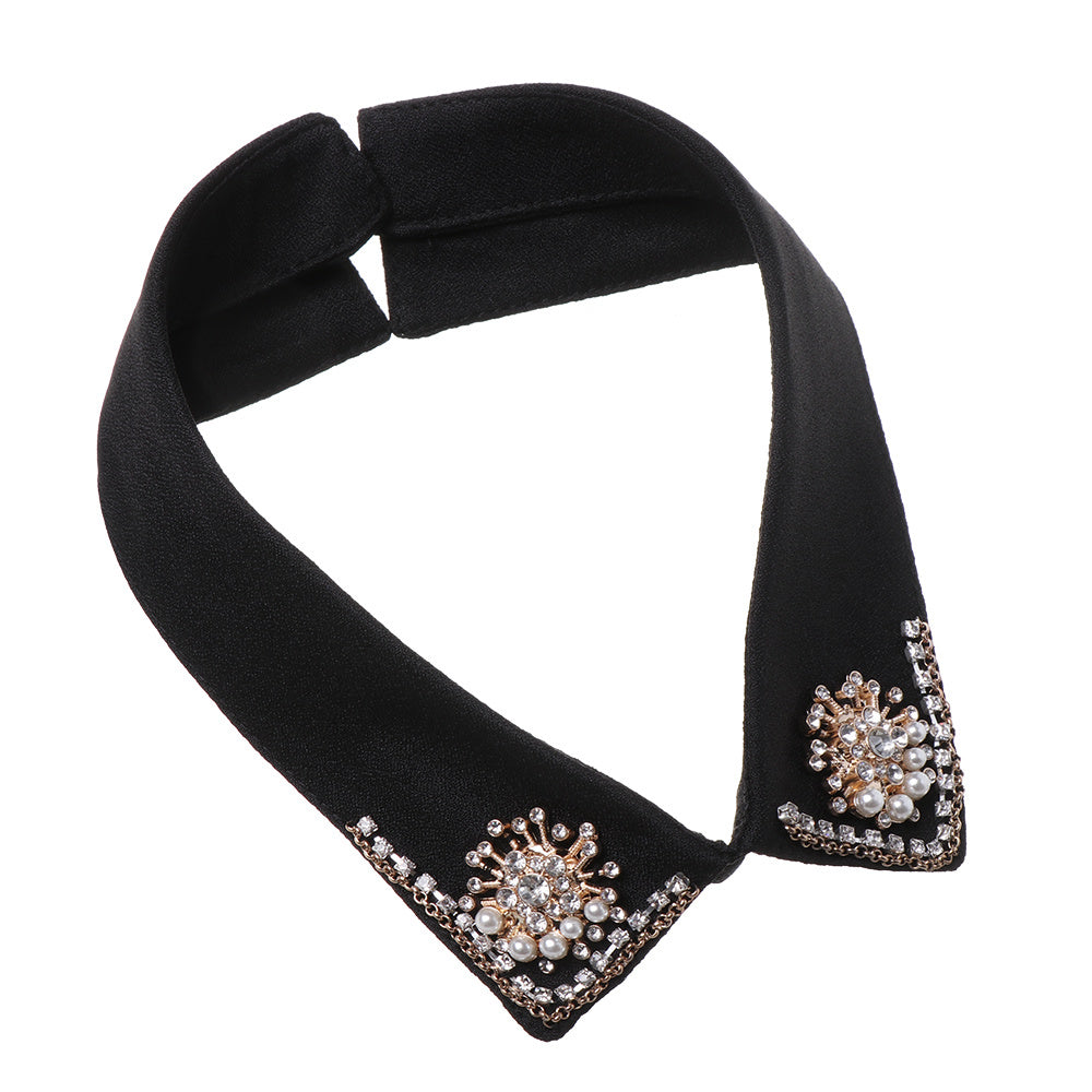 New Ladies Retro Detachable Cotton Lace Fake Collar