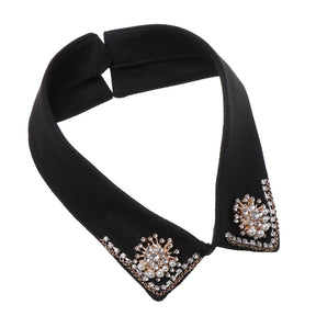 New Ladies Retro Detachable Cotton Lace Fake Collar