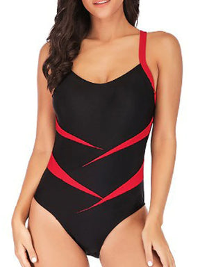 Women's Swimsuit One-piece Printing Seaside Beach Swimsuit