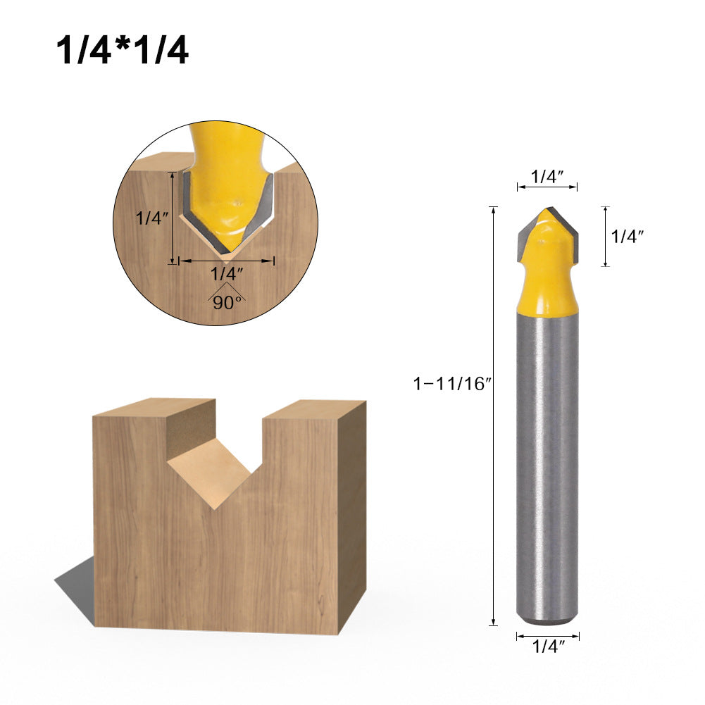 Angle cutter woodworking milling cutter