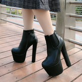 Women Platform Thick Soled  Heel Shoes