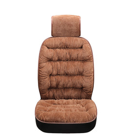 Universal Winter Warm Plush Cloth Car Seat Cushion