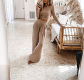 Wide leg pants jumpsuit