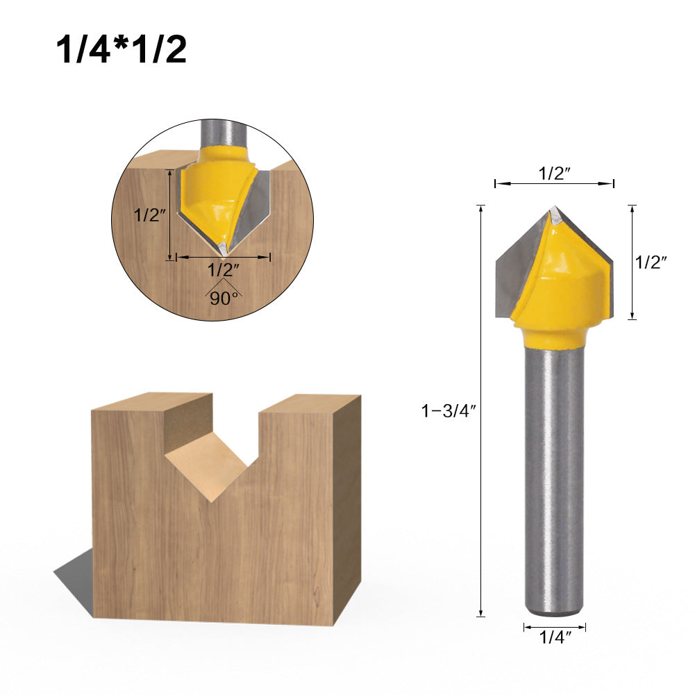 Angle cutter woodworking milling cutter