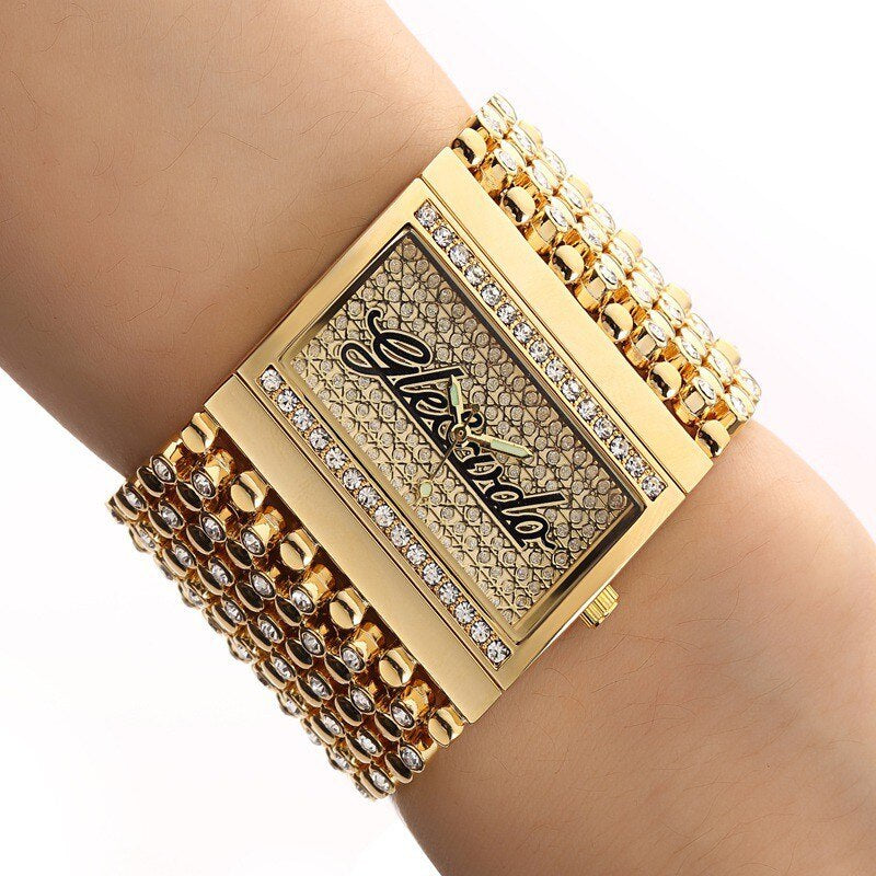 Neue G    D Uhr    Frauen Quarz Analog Casual Uhr Gold Uhr Quarz Einfache Uhr Relogio Feminino Reloj Mujer Montre