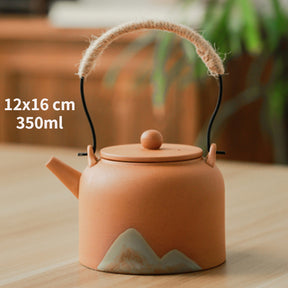Ceramic Portable Filter Teapot